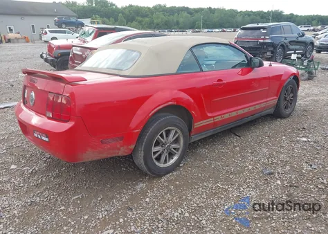 2005 Ford Mustang из США, поврежденный, VIN 1ZVFT84N255191482